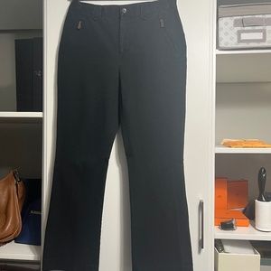LAUREN Ralph Lauren, Size 8P, 95% Cotton, 5% Spandex, Black, trousers